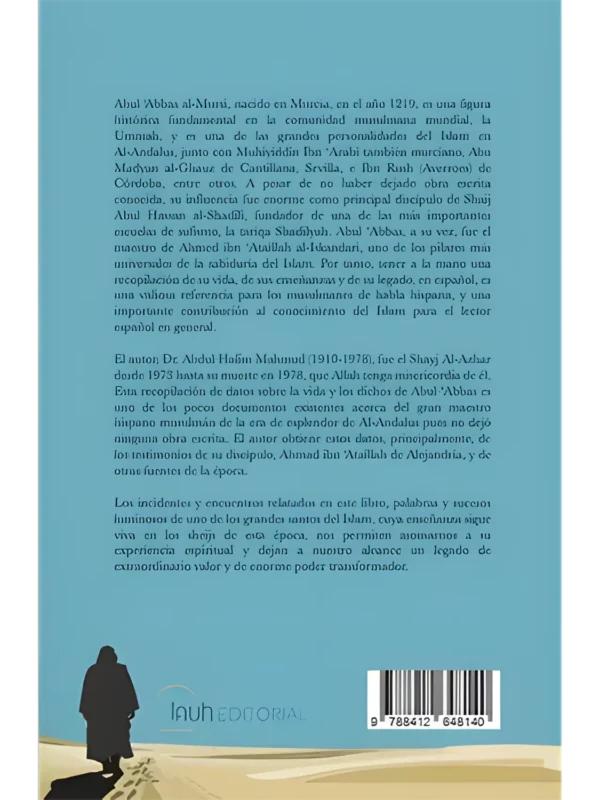 Vida y enseñanza de Abul Abbas al-Mursi contraportada – contraportada biográfica