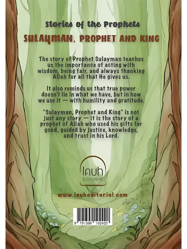Sulayman, Prophet and King - contraportada