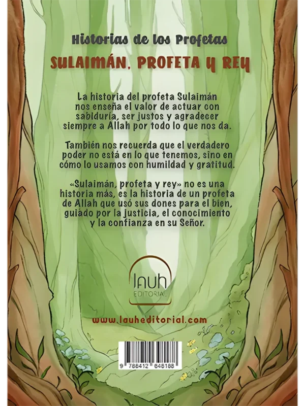 Sulaimán, profeta y rey - contraportada