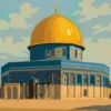Lienzo para pintar - Mezquita Al Quds - imagen 4