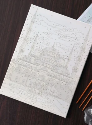 Lienzo para pintar – Mezquita Azul