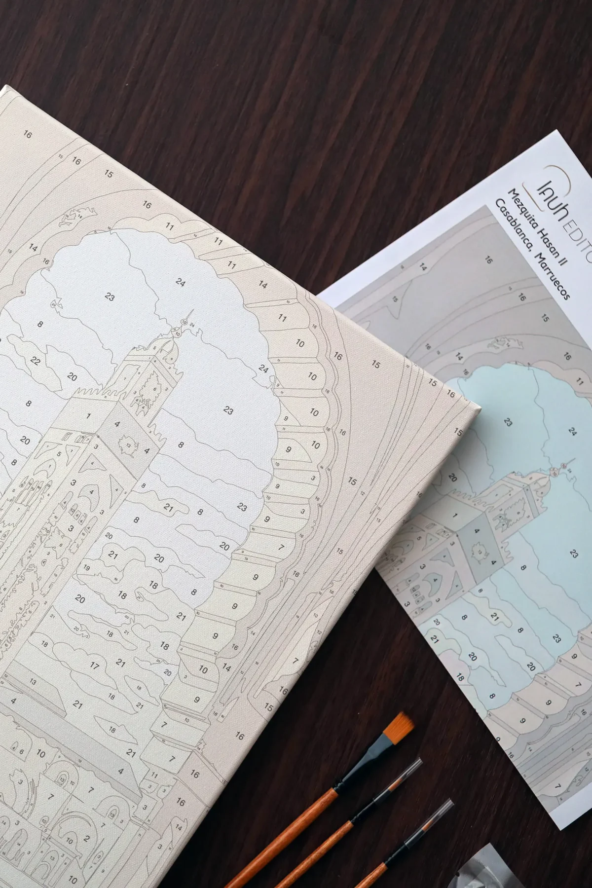 Lienzo para pintar - Mezquita Hasan II - detalle