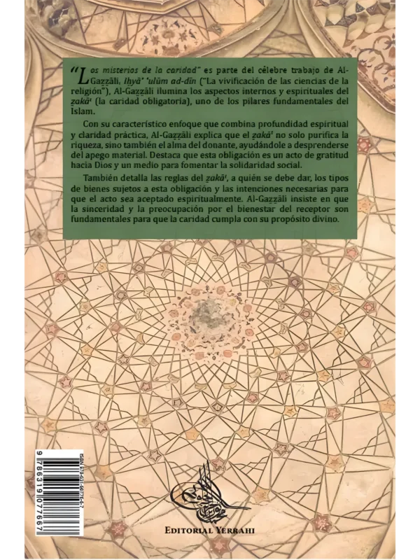 Libro 5 - Los misterios de la caridad - contraportada