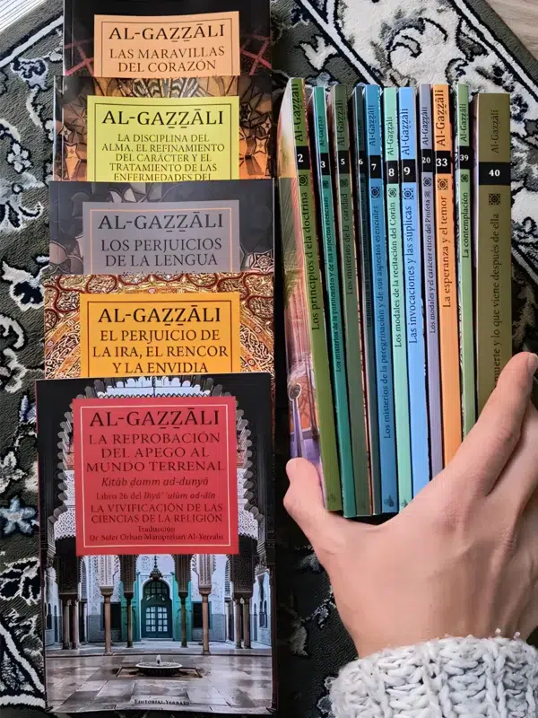 Pack Ihya Al-Gazzali, colección de libros del Imam Al-Ghazali en español