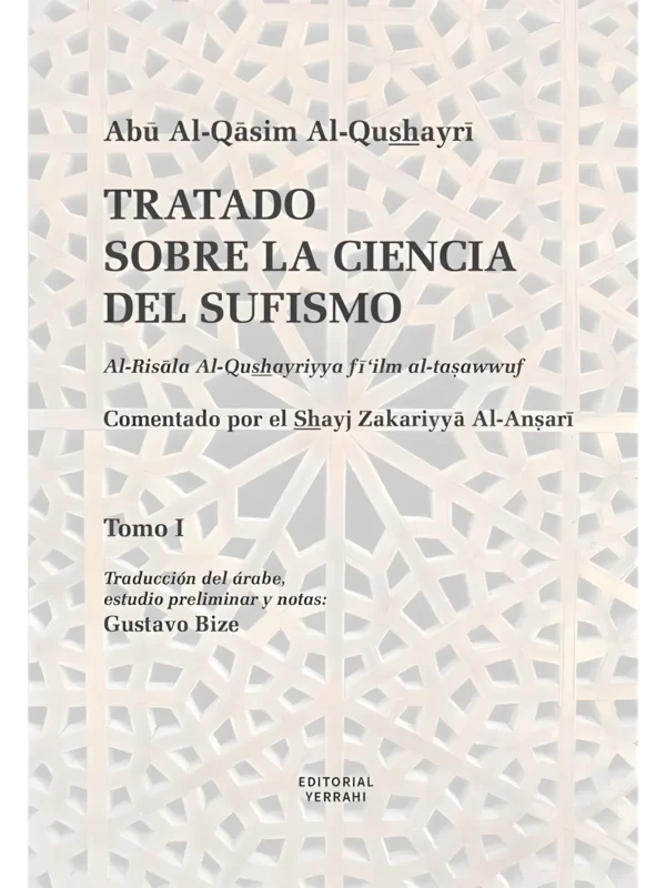 Portada del Tratado sobre la Ciencia del Sufismo de Al-Qushayri, libro de espiritualidad islámica